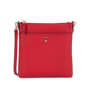 Kate Spade Small Polly Leather Swing Pack.